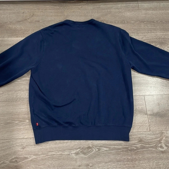 Levi’s Relaxed Graphic Batwing Logo Crewneck Sweatshirt XXL - Picture 14 of 15